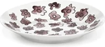 Serax Marni Midnight Flowers Dark Viola diep bord D18cm H2.9cm roze