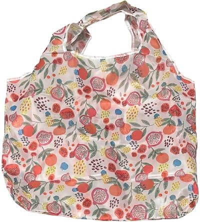 Clayre & Eef Opvouwbare Shopper Tas Meerkleurig Synthetisch