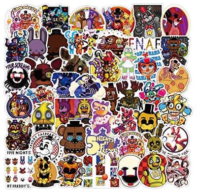 50 stuks waterdichte vinylstickers voor laptops, bumpers, skateboards, waterflessen en telefoons - gaming stickers