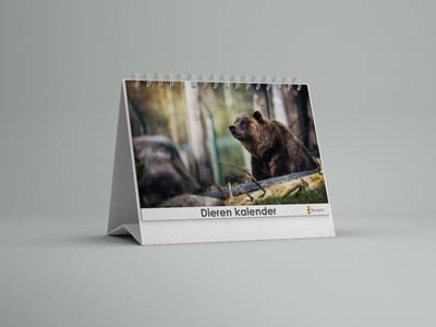 Dieren Bureau-verjaardagskalender | Dieren bureaukalender | Verjaardagskalender Volwassenen