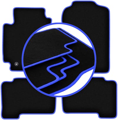 CARLUX-BLUE automatten voor: Suzuki Grand Vitara II 5-deurs (2005-2014)