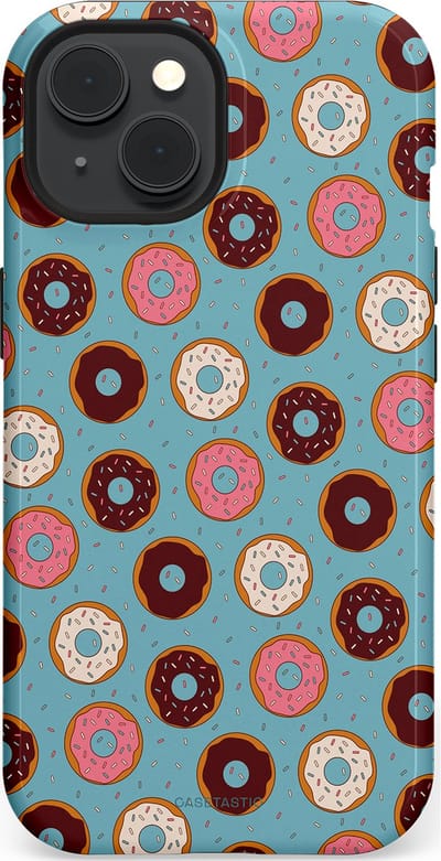 Casetastic Hoesje Geschikt voor Apple iPhone 15 Magsafe - Stijlvolle Beschermende Duo-layer Case - Donut Dromen