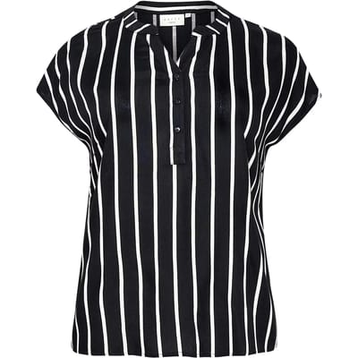 Vrouwenblouse KAFFE Curve Sida Wing Sl