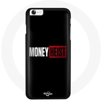 Coque - Money Heist - iPhone 4 - Souple - Noir - La casa de papel