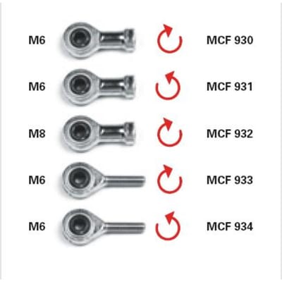 Voetsteunen LUCAS TRW MCF932