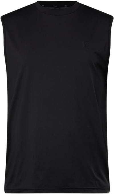 JAY-PI - Heren - Tanktop FLEXNAMIC® fitness ronde hals mouwloos - Zwart - Maat 3XL