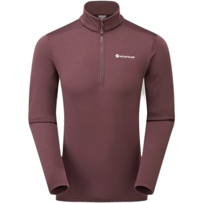 Montane Protium Pull-on Fleece Met Halve Rits Paars L Man
