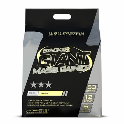 Stacker 2 Giant Mass Gainer - 2.27 kg - Vanille