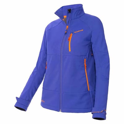 Trangoworld Trx2 Soft Pro Softshelljack Blauw M Vrouw