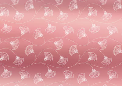 SUSY CARD Cadeaupapier Blooming rosé op rol