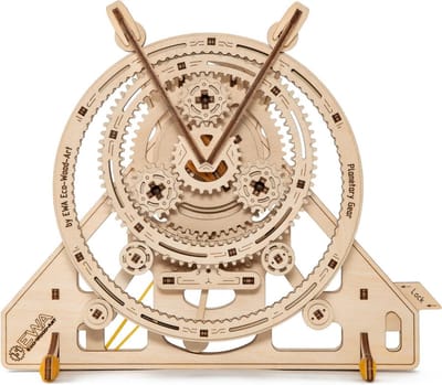 Eco-wood-art 3d Puzzel Planetary Gear 11,8 X 24 Cm Hout 153 Stuks
