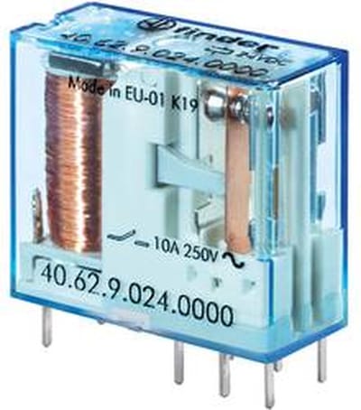 Finder 40.62.7.012.0000 Printrelais 12 V/DC 10 A 2x wisselcontact 1 stuk(s)