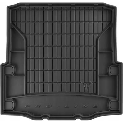 Rubberen Bagagemat met Organizer – Škoda Superb II Liftback 2008-2015 – Volledig Reservewiel – Op Maat – Anti-slip – Hoogte Rand 5 cm