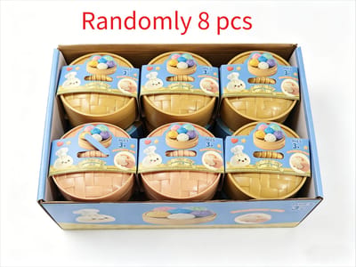 Balle Anti-Stress Flash Boulette à Rebond Lent, Jouet Doux à Pincer pour la Maison et le Bureau, Cadeaux d'Anniversaire pour Enfants et Adultes
