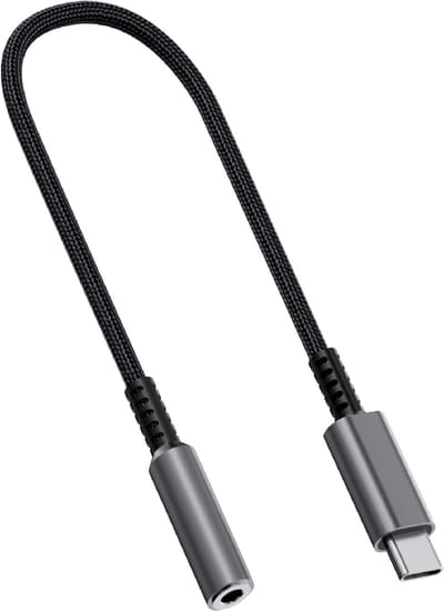 Rolio USB C naar 3.5mm Hoofdtelefoon Jack Adapter - USB-C naar AUX Adapter Kabel - Universeel - Geschikt voor Smartphones, Tablets, Laptops, Samsung Galaxy, iPad, MacBook, iPhone 15, en meer