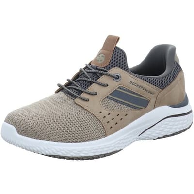Dockers by Gerli Heren Sabot Sneakers Schoenen 50ME017-706530 Beige