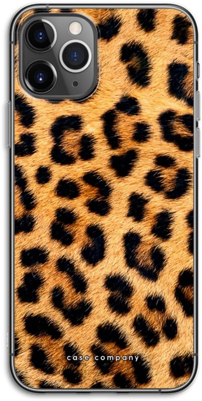 Case Company® - Hoesje geschikt voor iPhone 11 Pro hoesje - Luipaard - Soft Cover Telefoonhoesje - Bescherming aan alle Kanten en Schermrand