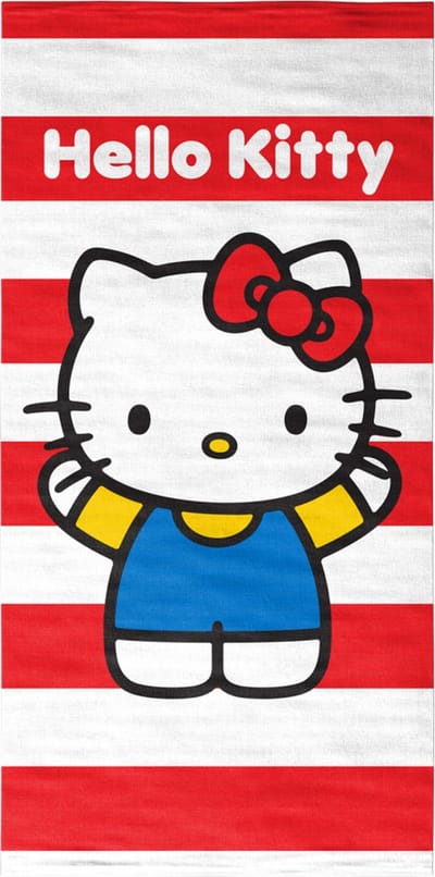 Hello Kitty - strandlaken - sneldrogend microvezel - 140x70cm