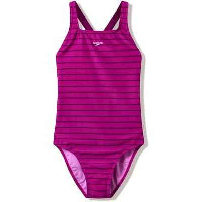 Dames zwempak uit 1 stuk Speedo End+ Print Medalist