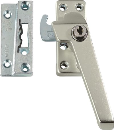 Raamboom AXA 3319 Veiligheids raamsluiting - 3319-51-92/GE - draairichting 3 - Aluminium F2