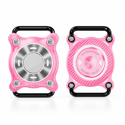 1x AirTag Houder Hond & Kat – Waterdicht – Metalen Behuizing – Valt Niet Los – Geschikt voor Halsband - Apple Airtag