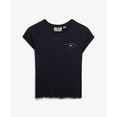 Superdry - Athletic Essentials Slub Graphic T-shirt - Dames - T-shirts