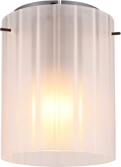 Globo - plafonniere - TULIVAR - wit - glas - Ø 18cm - E27 - 15904DF