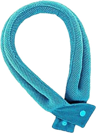 Nek Koelwikkel - Koelsjaal Zomer - Warmte Verlichten - Herbruikbaar - 5x65cm - Blauw