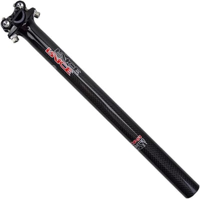 Fiets Zadelpen - Zadelbuis MTB - Comfortabel Fietsen - Verstelbare Zadelhoek - 27.2mm x 400mm - Zwart