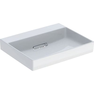 Geberit ONE washbasin 60 cm, horizontal outlet, without tap hole, without overflow 505.033.00.1