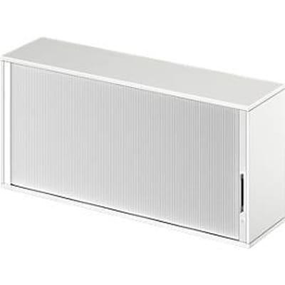 Schäfer Shop Genius Opzet-roldeurkast TETRIS WOOD, 2 ordnerhoogten, B 1600, wit