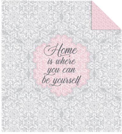 Bedsprei Home is where you can be yourself - 170x210 cm