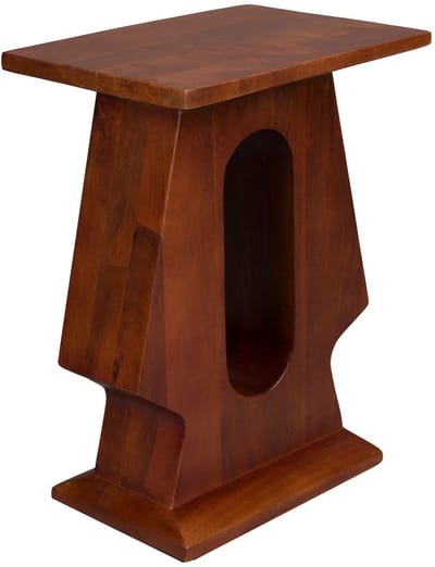 Dutchbone Pilaster Bijzettafel Rechthoek Mangohout Bruin