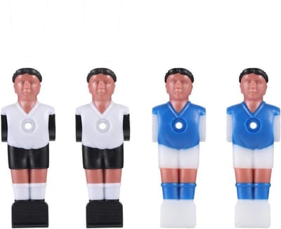 Tafelvoetbalfiguren voor mannen, mini voetbal reserveonderdelen, 4 stuks voor tafelvoetbalspel