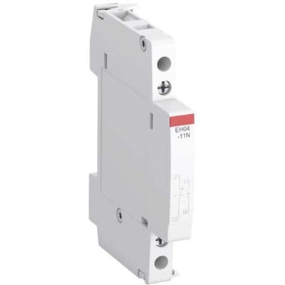 ABB EH04-11N Hulpcontactblok voor bescherming 1 stuk(s) 1x NC, 1x NO (b x h x d) 18.0000 x 87.0000 x 70.0000 mm