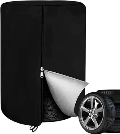 Tire Cover, Tire Storage Bag, Waterproof Spare Tire Stacking, Outdoor Storage and Organization, Wheel Bag with Capacity for Trucks, Vehicles