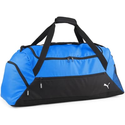 PUMA teamGOAL Teambag L Unisex sporttas - Electric Blue Lemonade-Puma Black