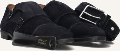 STEFANO LAURAN Stefano Lauran Gesp Nette schoenen - Business Schoenen - Heren - Blauw - Maat 41,5