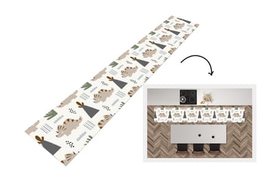 Keukenloper - Loper keuken - Jongens - Kinderen - Patroon - Dinosaurus - 300x50 cm - Keukenloper vinyl