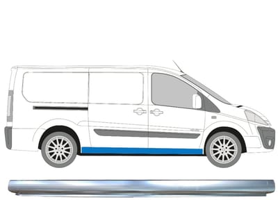 Reparatie dorpel voor Fiat Scudo 2007-2016 / Rechts