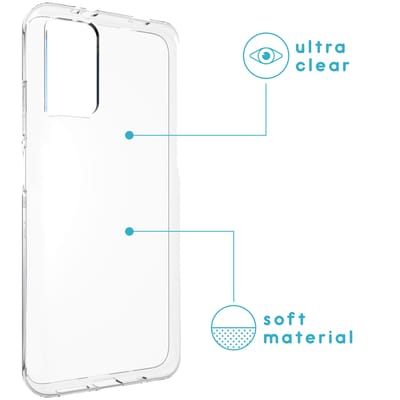 imoshion Hoesje - Geschikt voor Xiaomi Redmi 9T - Softcase Backcover smartphone - Transparant