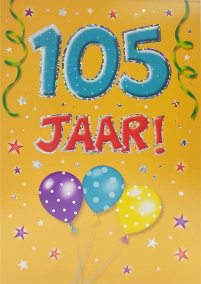 Kaart - That funny age - 105 jaar - AT1054
