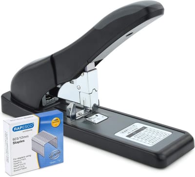 Heavy Duty Nietmachine - Kantoormachine - Papier Verwerken - Grote Nietcapaciteit - 140 Vel - Zwart