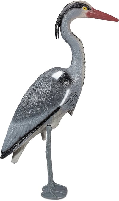 10 x reiger tuinfiguur - tuindecoratie - reigersverschrikker - vijverdecoratie