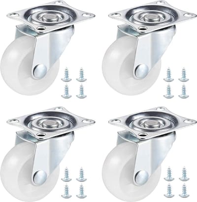 Heavy Duty Castors - Zwaarlast Zwenkwielen / Trolley Wielen voor Meubels 4