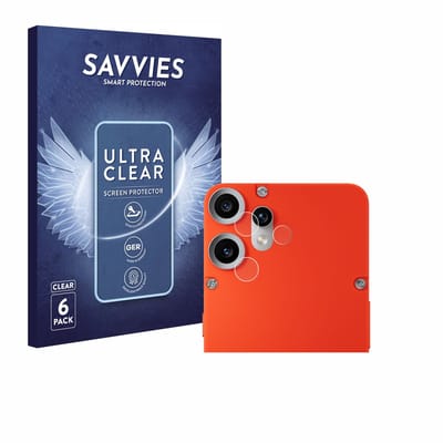 Savvies - Screenprotector voor Nothing CMF Phone 2 Pro (ALLEEN Camera Lens) - Folie Beschermfolie transparant 6 Stuks