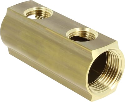Bonfix Collector standaard 50 mm 2 groeps - 2 x 1-1/4 - groepen: 1/2 binnendraad