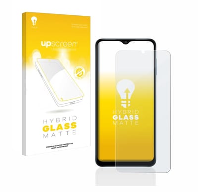 upscreen - Screenprotector voor Samsung Galaxy A12 - Folie Beschermfolie Beschermglas matte