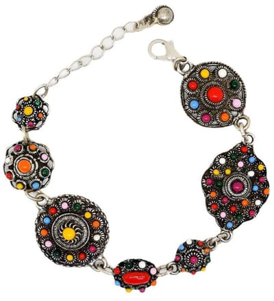 Zeeuws meisje - armband - Met Geemailleerde zeeuwse onderdelen