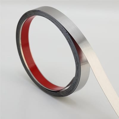 Allecto - Trim Molding - Flexibele metalen trim - Brushed Silver